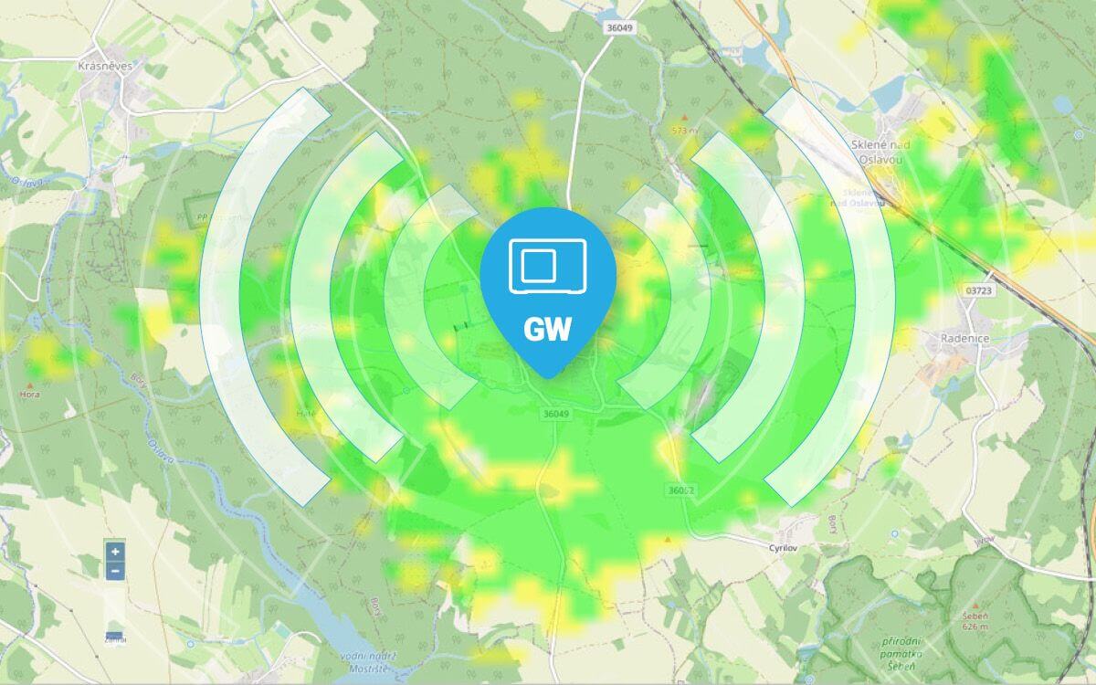 Jak zjistit kvalitu RF signálu v dané oblasti?