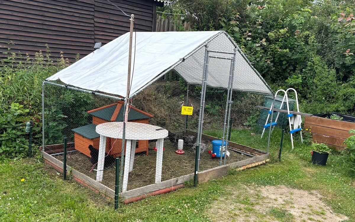 „Elektrický ohradník jako nejlepší ochrana slepic před škodnou"

říká Míra