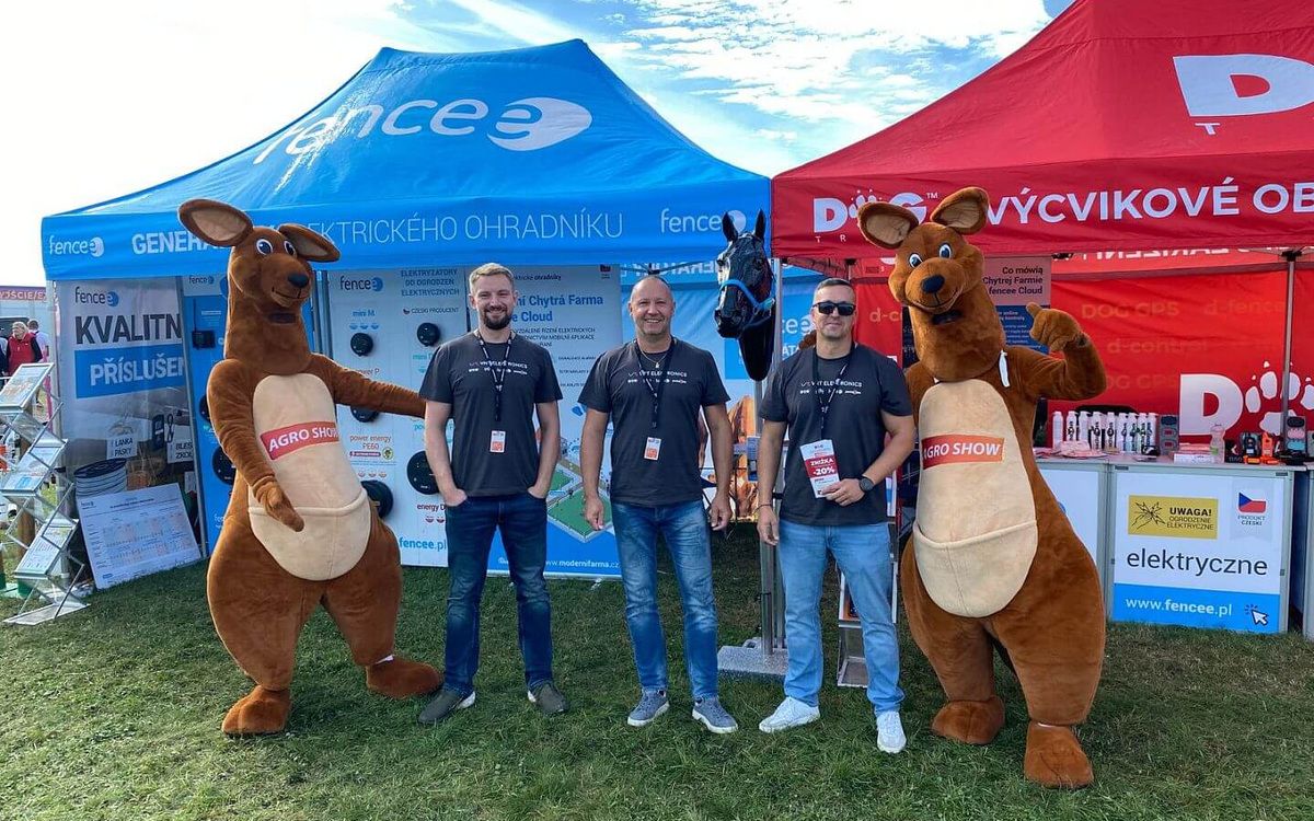 Chytré elektrické ohradníky fencee na veletrhu AGRO SHOW 2026