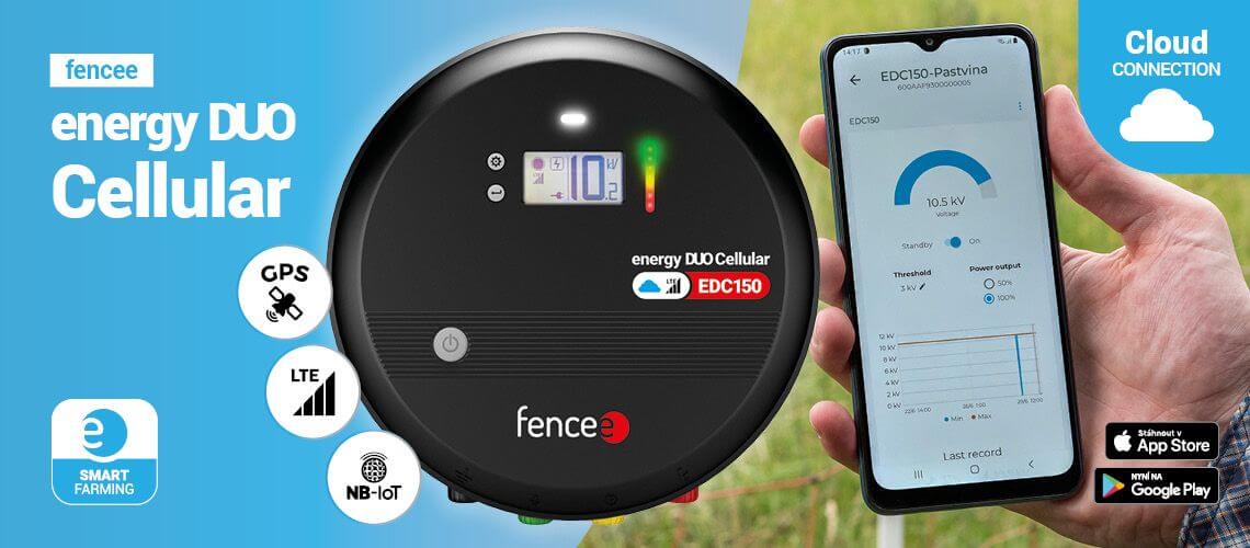 Funkcie a vlastnosti zdrojov fencee Smart Cellular DUO EDC