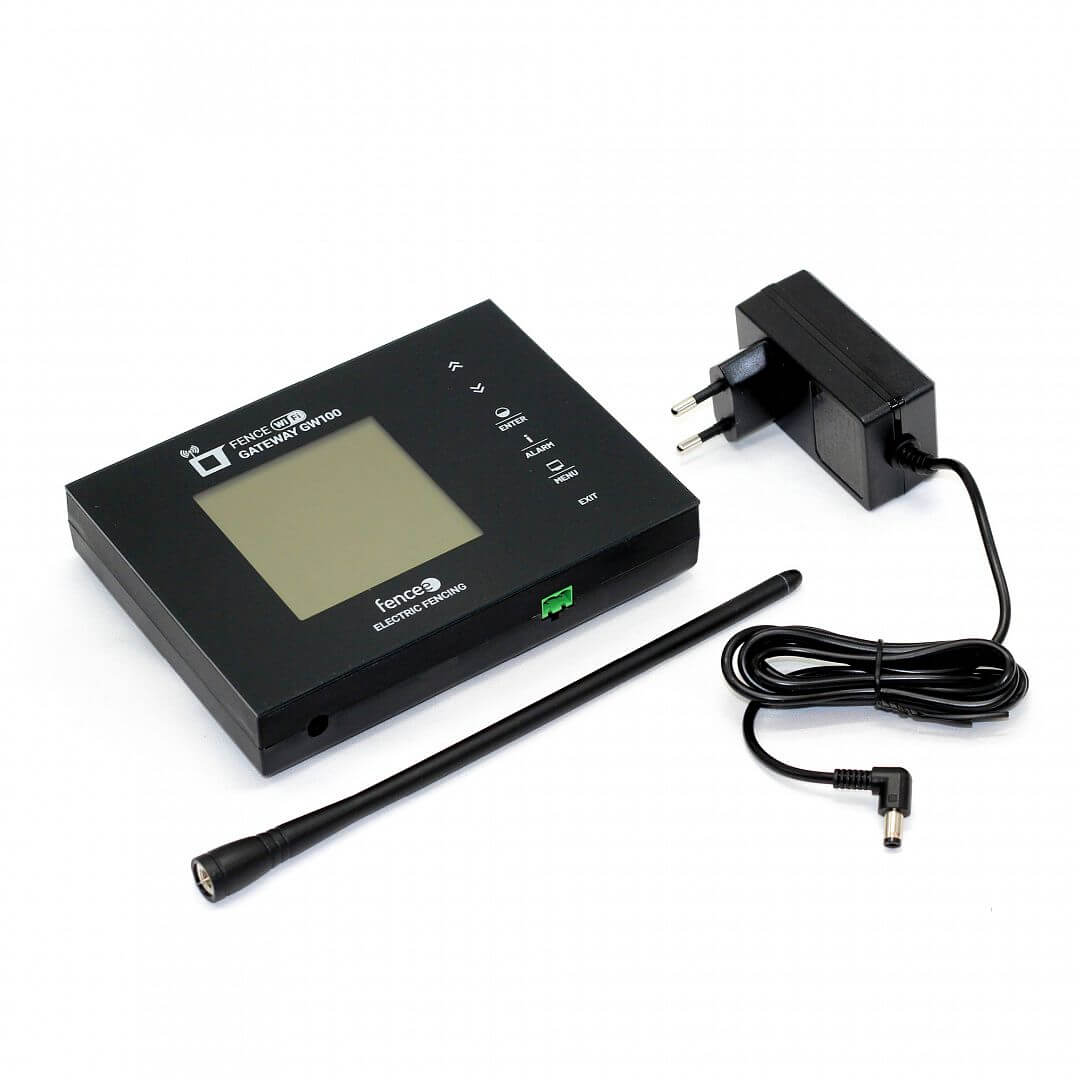 Set elektrického ohradníku Chytrá Farma - RF zdroj s ovladačem 3 J - WiFi Gateway - Ovládání telefonem