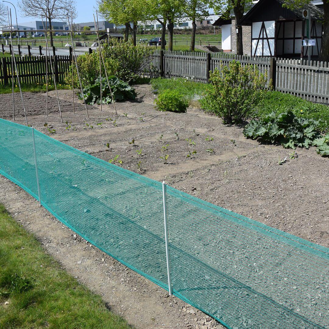 Univerzální zelená ohradníková síť, nevodivá FIX, délka 20 m, výška 80 cm