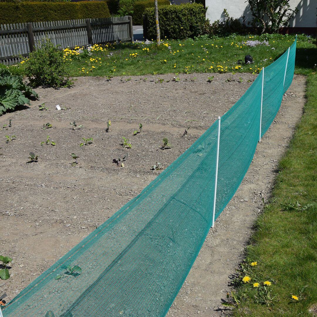 Univerzální zelená ohradníková síť, nevodivá FIX, délka 20 m, výška 80 cm