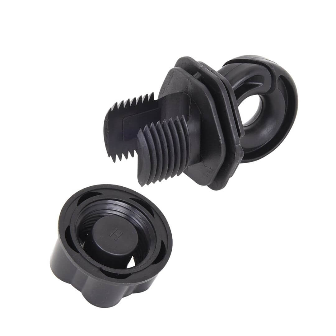 Izolátor k elektrickému ohradníku pro vodiče do 12 mm, na sklolaminátové tyče - 10 ks