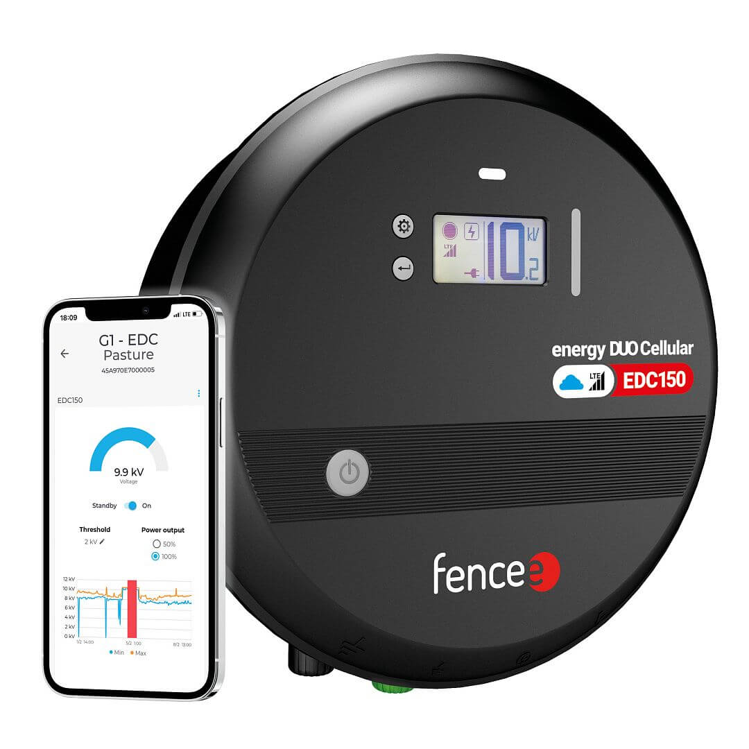 Sada solární elektrický LTE ohradník s výkonem 15 J, solární panel 200 W, regulátor a 12V baterie 95 Ah