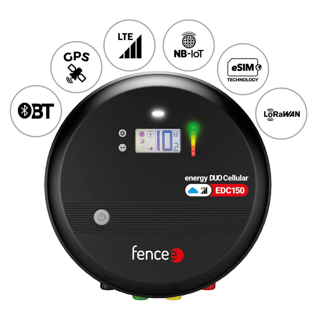 LTE zdroj pro elektrický ohradník fencee energy DUO Cellular EDC60
