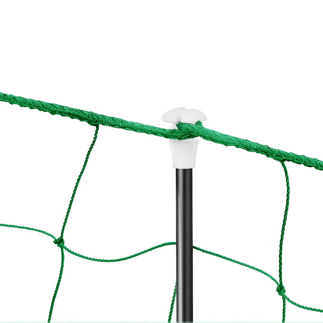 Nevodivá zelená ohradníková síť s brankou pro drůbež, délka 24 m, výška 112 cm