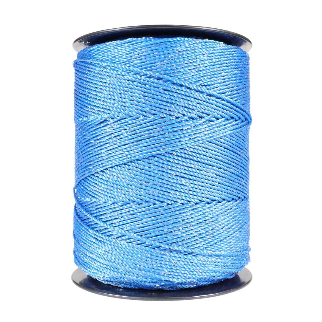 Lanko pro elektrický ohradník, průměr 3 mm, modré, délka 800 m