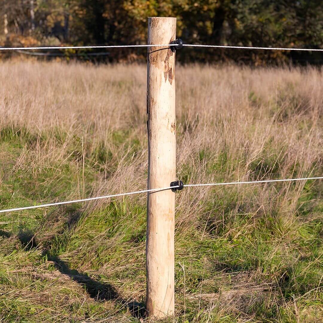 Sada kruhové izolátory pro elektrický ohradník 250 ks včetně šroubovacího nástavce