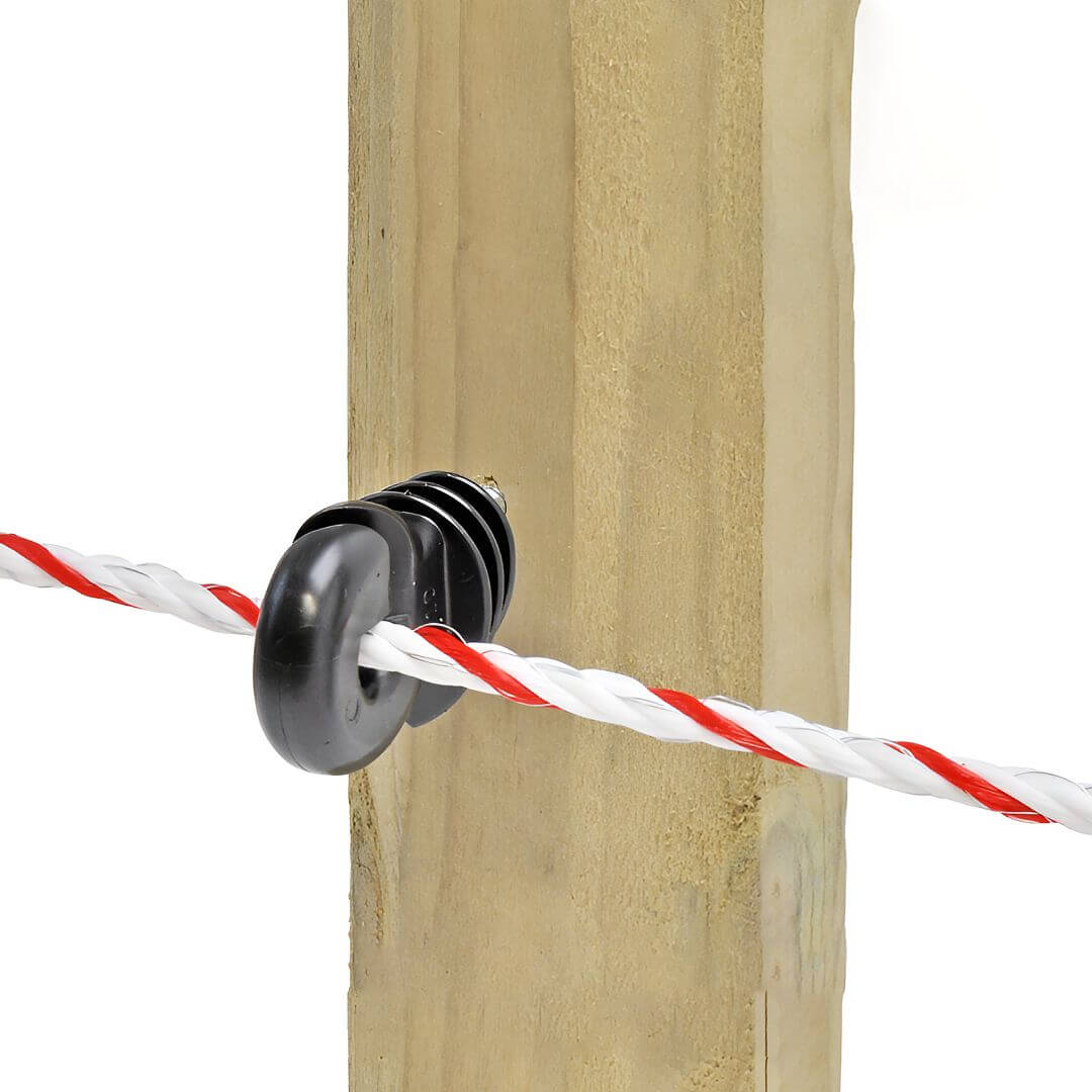 Sada kruhové izolátory pro elektrický ohradník 250 ks včetně šroubovacího nástavce