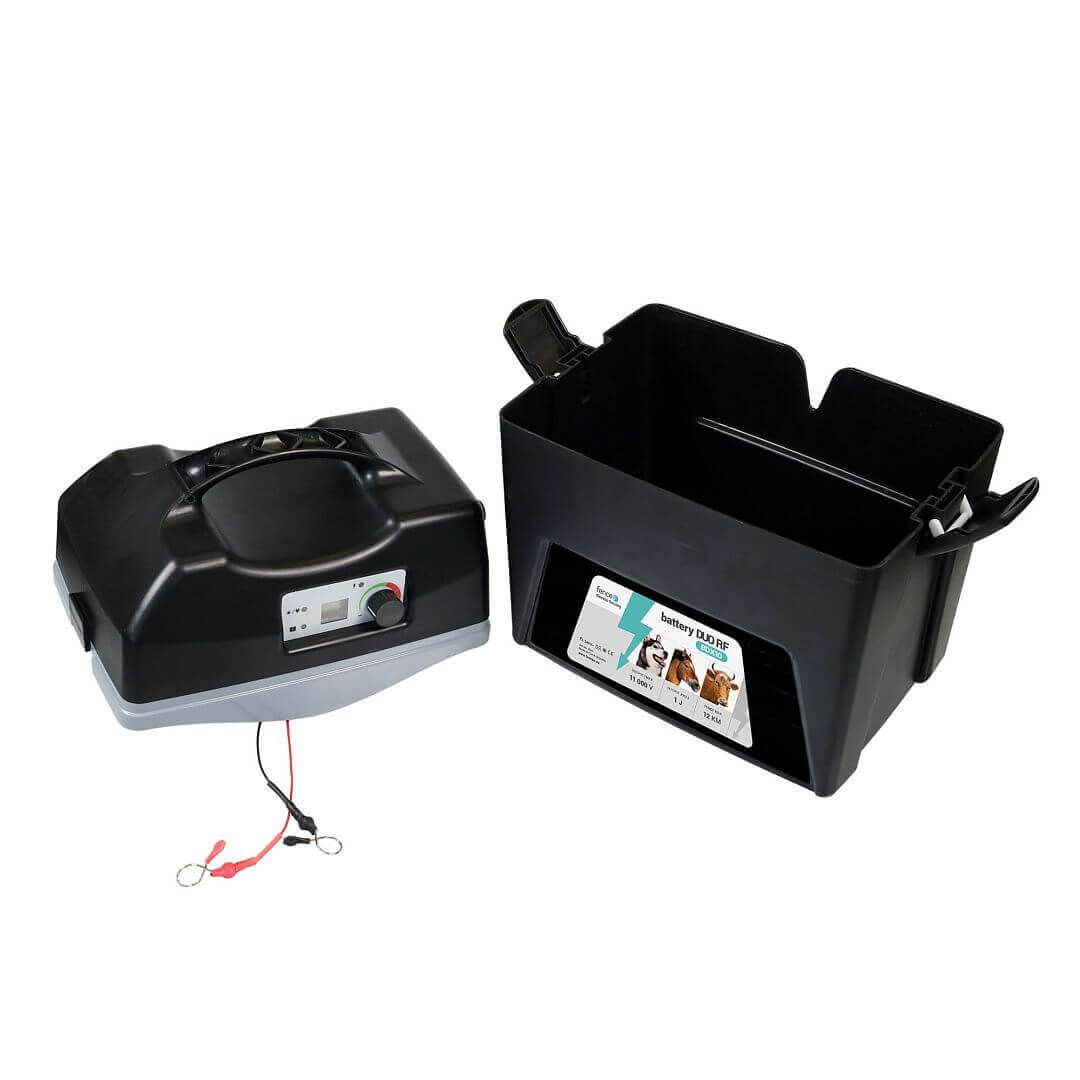 Bateriový přenosný RF zdroj pro elektrický ohradník fencee battery DUO RF BDX30