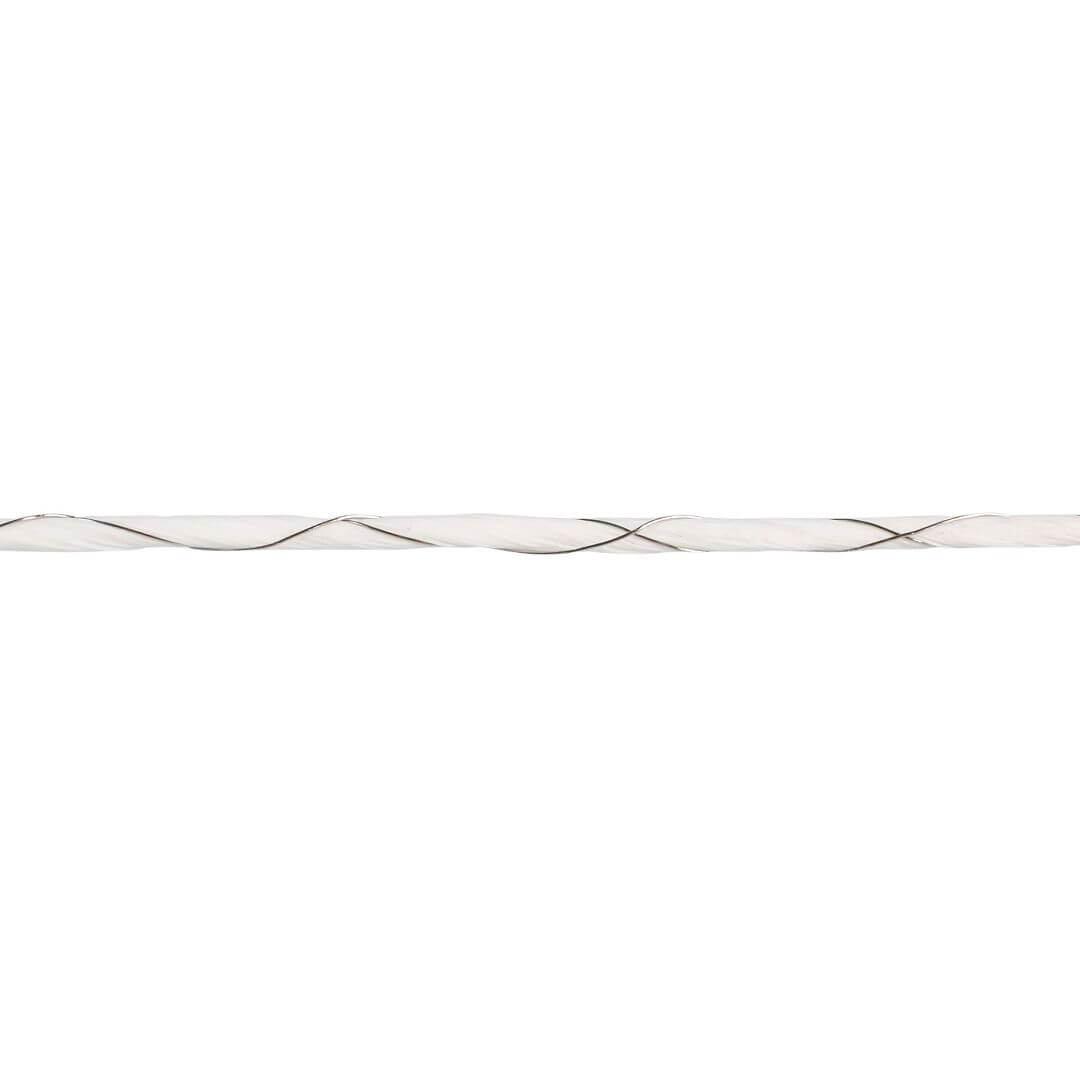 Lano s opletem pro elektrický ohradník, průměr 4 mm, 500 m