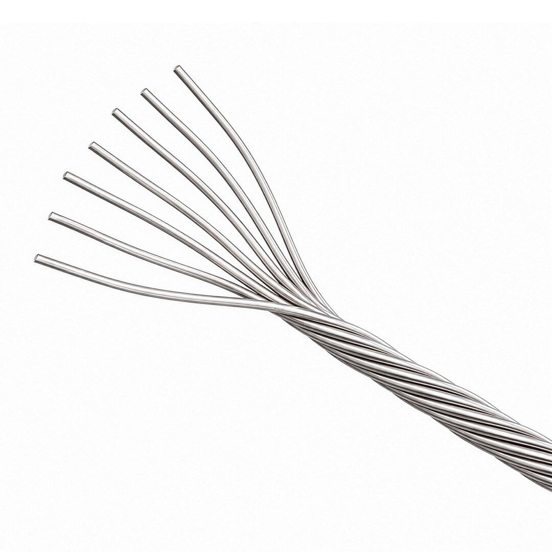 Hliníkové lanko pro elektrický ohradník, průměr 1,8 mm, 500 m