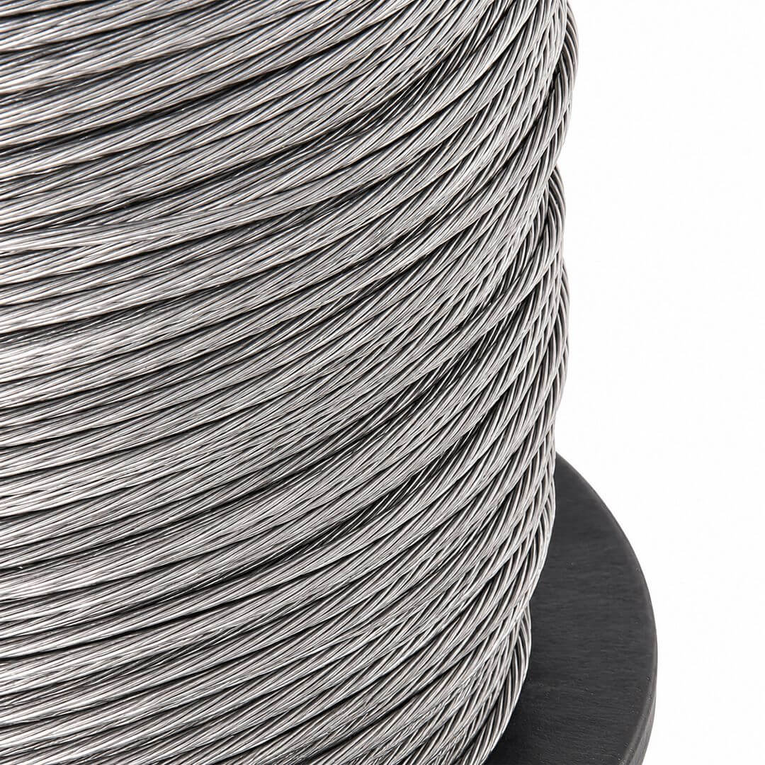 Hliníkové lanko pro elektrický ohradník, průměr 1,8 mm, 500 m