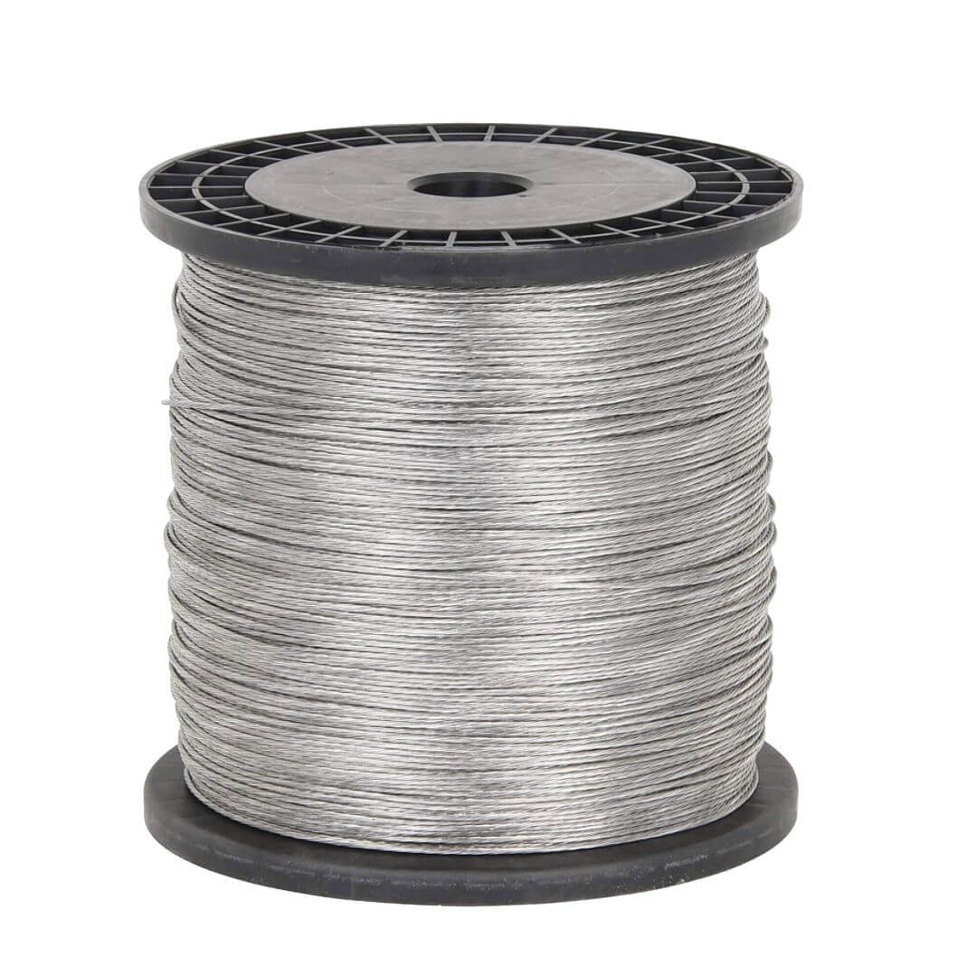 Hliníkové lanko pro elektrický ohradník, průměr 1,8 mm, 500 m