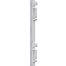 Plastový sloupek pro elektrický ohradník, délka 115 cm, 10 oček, bílá