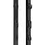 Plastový sloupek pro elektrický ohradník, délka 156 cm, 11 oček, černý