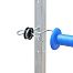 Univerzální kovový sloupek pro elektrický ohradník, pozinkovaný, délka 120 cm