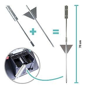 Přenosné chytré solární generátory fencee solar DUO RF SDX