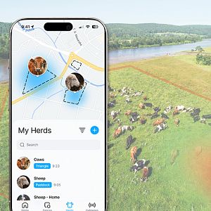 Funkce a vlastnosti virtuálního ohradníku s chytrým obojkem fencee GPS FX10