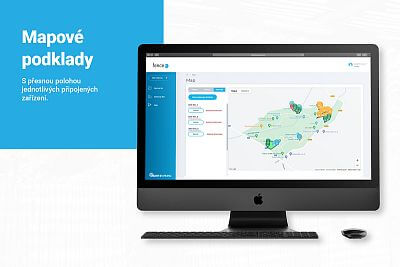 Mapové podklady aplikace fencee Cloud