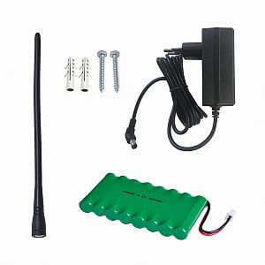 Obsah balení centrálního zařízení FENCE WiFi GATEWAY GW100