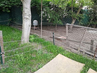 Ochrana prostoru elektrickým ohradníkem