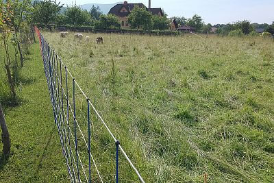 Šest elektrických ohradníkových sítí pro ovce v délce 300m