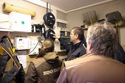 Školení zoologů a techniků zoologické zahrady Zlín