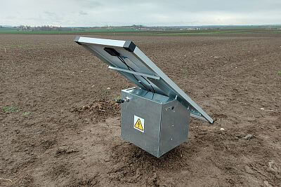 Solární systém pro elektrické orhadníky