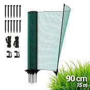 Univerzální zelená ohradníková síť, nevodivá FIX, délka 15 m, výška 90 cm