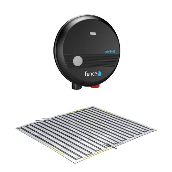 Set elektrická podložka pod auto proti kunám se síťovým zdrojem 0,2 J