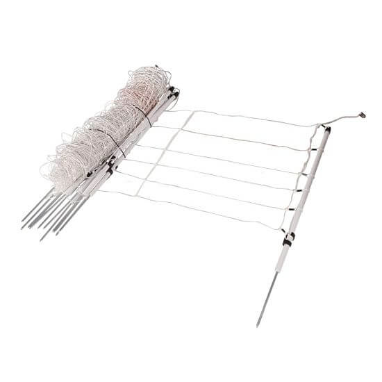 Ohradníková elektrická síť proti divočákům a černé zvěři, výška 75 cm, délka 30 m, 1 hrot