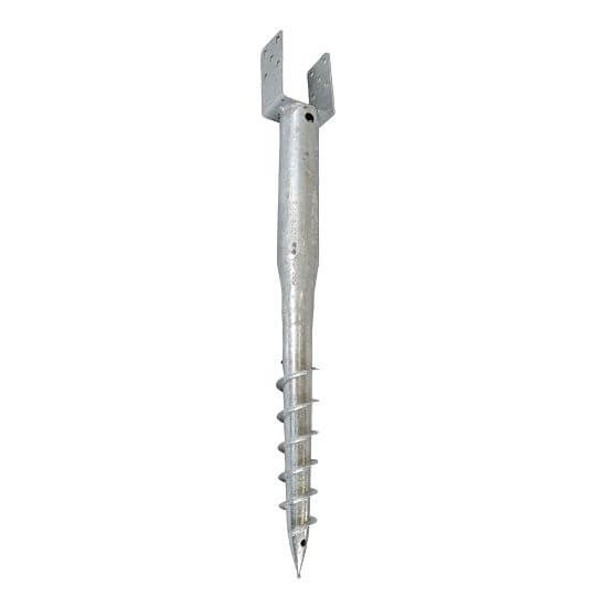 Držák na solární panel,  zemní vrut 100 × 900 mm