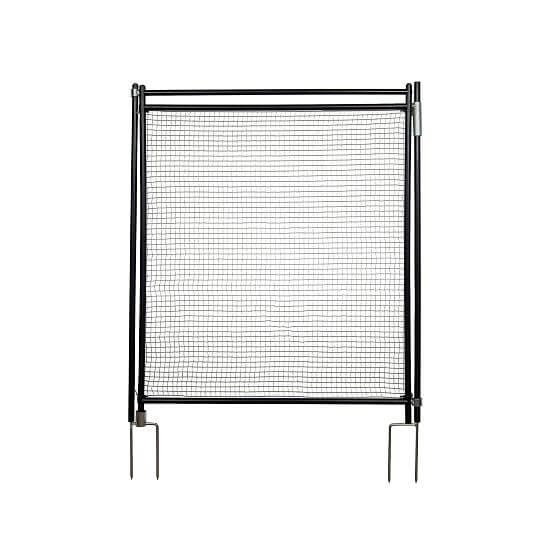 Vstupní branka k univerzálním ohradním sítím, výška 90 cm, šířka 81 cm, 2 hroty, nevodivá