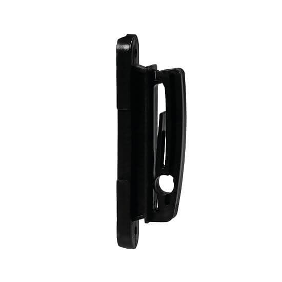 Plochý izolátor s klipem pro ohradníkovou pásku do 60 mm nebo lano, na vruty - 10 ks