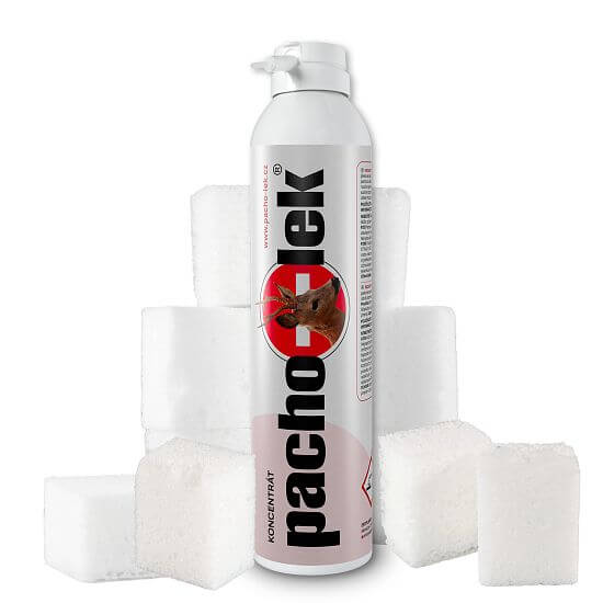 Sada pachový ohradník proti vysoké a černé zvěři - proti srážce vozidel + nosič pachového ohradníku 100 ks