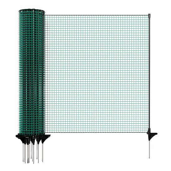 Univerzální zelená ohradníková síť, nevodivá FIX, délka 20 m, výška 120 cm