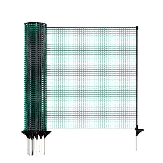 Univerzální zelená ohradníková síť, nevodivá FIX, délka 20 m, výška 80 cm