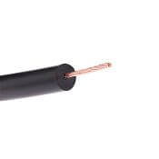 Vysokonapěťový kabel s měděným vodičem průměr 1 mm pro elektrický ohradník - 1 m