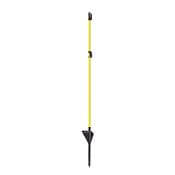 Sklolaminátová tyčka pro elektrický ohradník 110 cm, nášlap a hrot, 3 izolátory