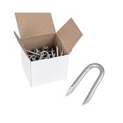 Galvanized farmer's staples 2,2 × 25 mm - 100 g, approx. 70 pcs