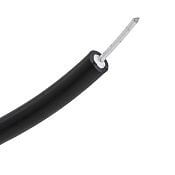 Vysokonapěťový hliníkový kabel průměr 2,5 mm pro elektrický ohradník, dvojitá izolace - 1 m