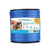 Páska pro elektrický ohradník, šířka 10 mm, modrá, délka 200 m