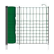 Zelená síť STANDARD pro elektrický ohradník pro psy, králíky, kočky, výška 65 cm, 25 m, 1 hrot