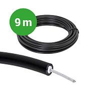Vysokonapěťový hliníkový kabel s průměrem 1,6 mm pro elektrický ohradník - 9 m