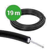 Vysokonapěťový hliníkový kabel s průměrem 1,6 mm pro elektrický ohradník - 19 m