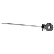 Izolátor pro elektrický ohradník s podpěrou 22 cm, pro vodiče do 12 mm - 10 ks