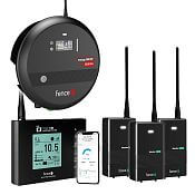 Set elektrického ohradníku Chytrá Farma - RF zdroj 15 J - WiFi Gateway - 3 × Monitor MX10