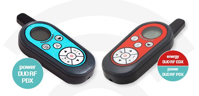 Vlastnosti dálkového ovládání DUO RF Hand